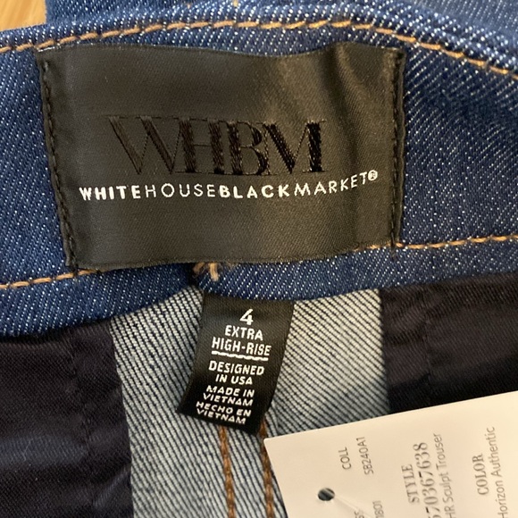 White House Black Market Trouser Jeans - Picture 8 of 9